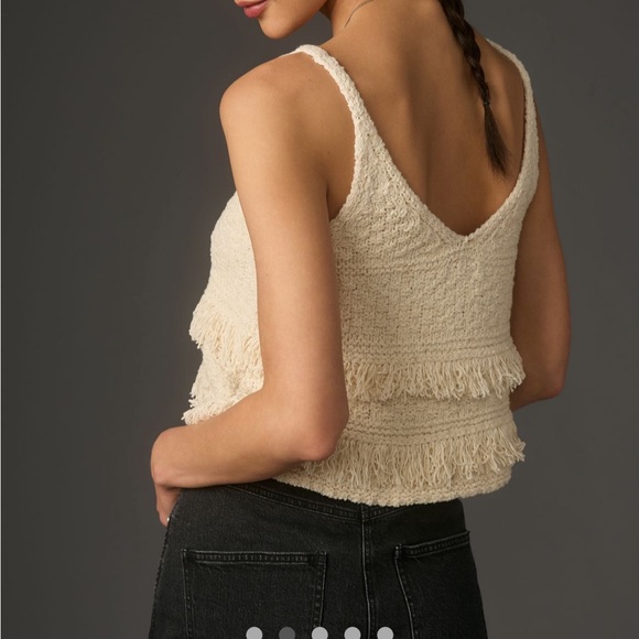 Pilcro stitch work baby sweater tank - Picture 2 of 4